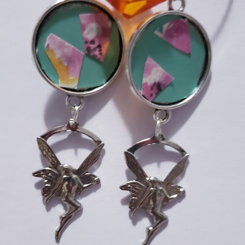 Fairy dangle earrings